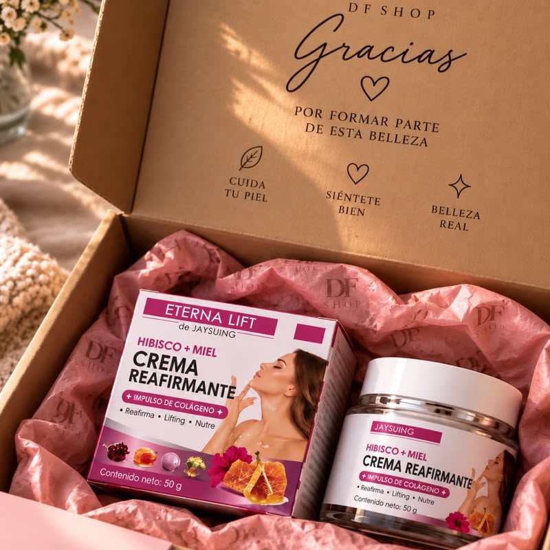 Crema reafirmante para una piel marcada por arrugas, manchas y falta de firmeza – ETERNA LIFT